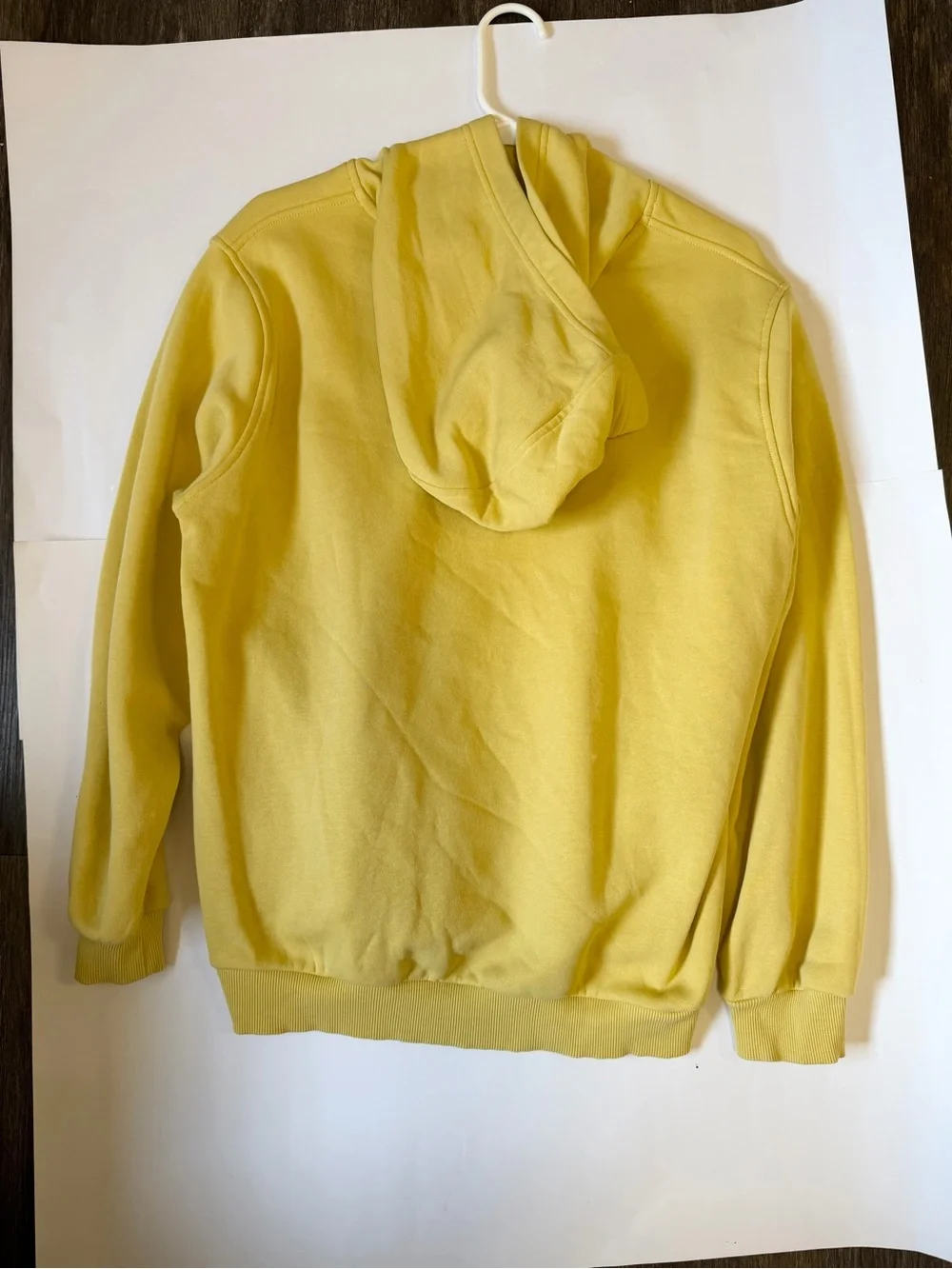 Nike Yellow Hoodie with White Swoosh Logo Youth Boys Size XL